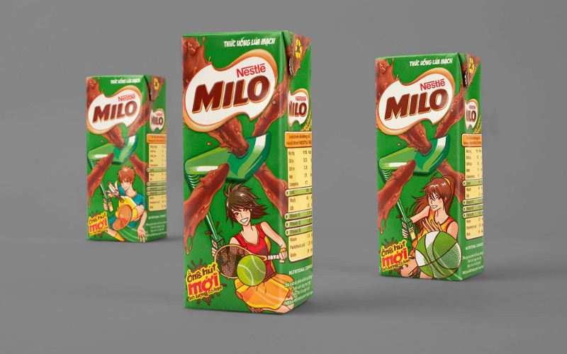 1 hộp sữa Milo bao nhiêu calo còn phụ thuộc vào dung tích