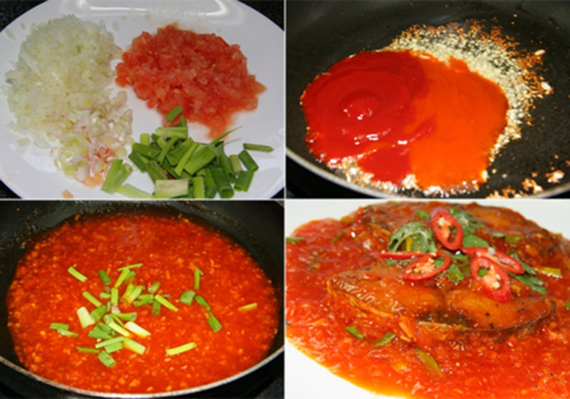 Khi chế biến cá thu sốt cà chua, bạn nên chú ý đến việc gia giảm nguyên liệu để giảm bớt calo