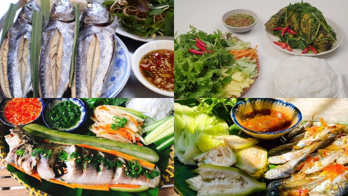 Cá hấp là món ăn đặc sản tại miền Trung