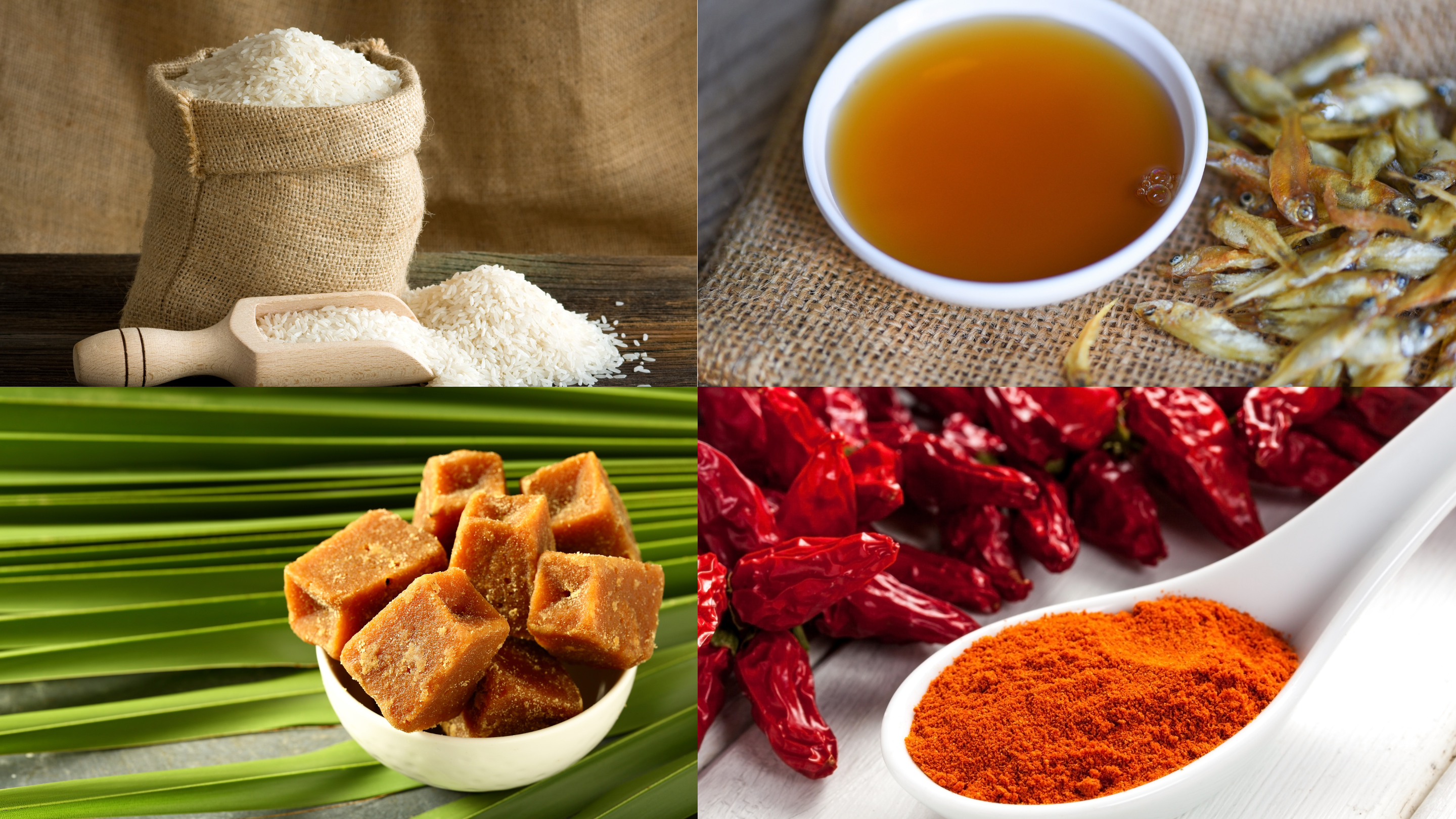 Nguyên liệu chính của nước chấm ốc kiểu thái